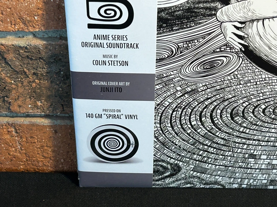 UZUMAKI - Soundtrack, Limited 1st Press 12" SPIRAL PICTURE DISC VINYL LP Sealed! - Image 3 of 4