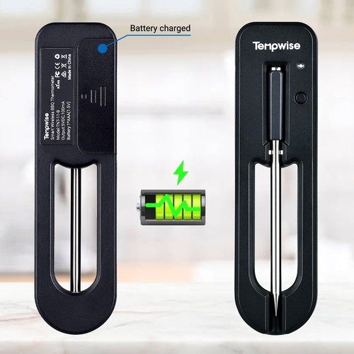Tempwise Bluetooth Fleischthermometer Kabellos Sonde Smoker Grill Küche IP67 C/F - Bild 10 von 11