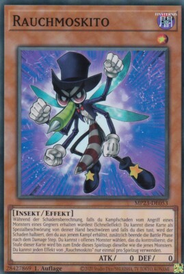 Rauchmoskito MP23-DE053 Super Rare 25th Anniversary Tin: Dueling Heroes  Yugioh