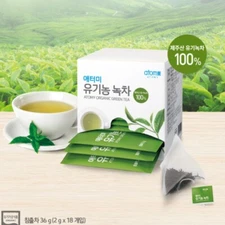 ATOMY Organic Green Tea 2g 18pcs Organic high-end tea pyramid tea bag KOREA MADE