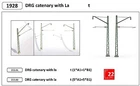 * DE - N-Train - ref.215.01 - DRG lattice masts 1928-type with boom 2 pieces