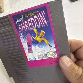 Heavy Shreddin NES Nintendo Classic Original Authentic Video Game TESTED WORKING