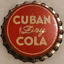 Ancien bouchon de bouteille cubain sec cola doublé liège couronne jamais utilisé