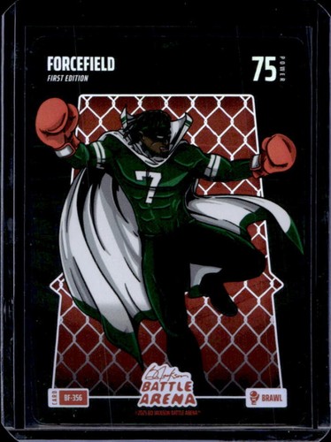 2026 Bo Jackson Battle Arena Forcefield Justin Fields Battlefoil Brawl #BF-356