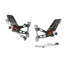LIGHTECH BMW S 1000 RR REAR FOOTRESTS - 2019 2024