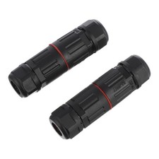 2 Pcs Wire Joining Connectors Waterproof Electrical Cable Terminals