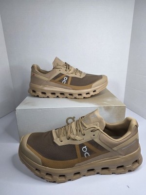 On Running Cloudvista 2 3ME30112855 Sneakers MENS Chai Dune Trail Shoes Size 14
