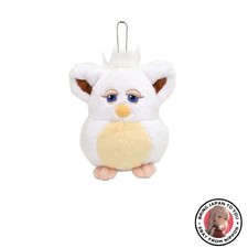 New Movic Furby Plush Keychain I Marshmallow