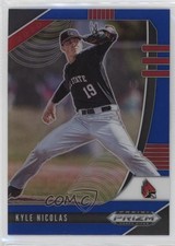2020 Panini Prizm Draft Picks Blue Prizm Kyle Nicolas #PDP61 07rd