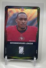 Deommodore Lenoir 2025 Uno Elite NFL Wild Card Foil 4 Color SSP #111 SF 49ers