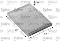 Innenraumfilter Valeo Essential 698276 Partikelfilter FüR BA0 Renault DA0 Megane