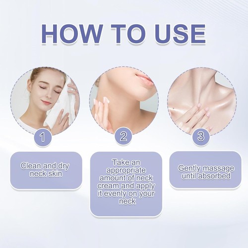 Tighten and Lift Neck Cream, Pure Neck Firming Cream - Best for Tightening Sa - Picture 3 of 8
