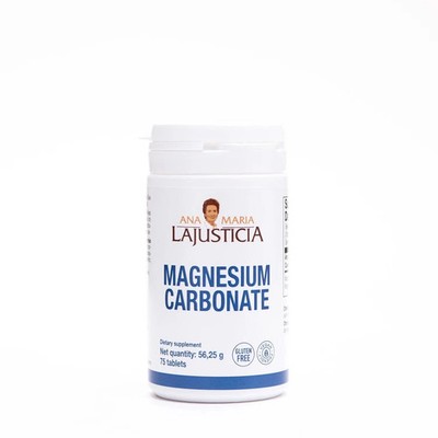 NEW Ana Maria Lajusticia Magnesium Carbonate 75 Tablets Supplement Sealed