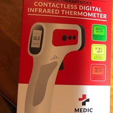 Medic Therapeutics Contactless Digital Infrared Thermometer - Brand New 