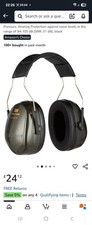 3M Peltor Optime II Ear Defenders – Professional Hearing Protection,H520A-C1