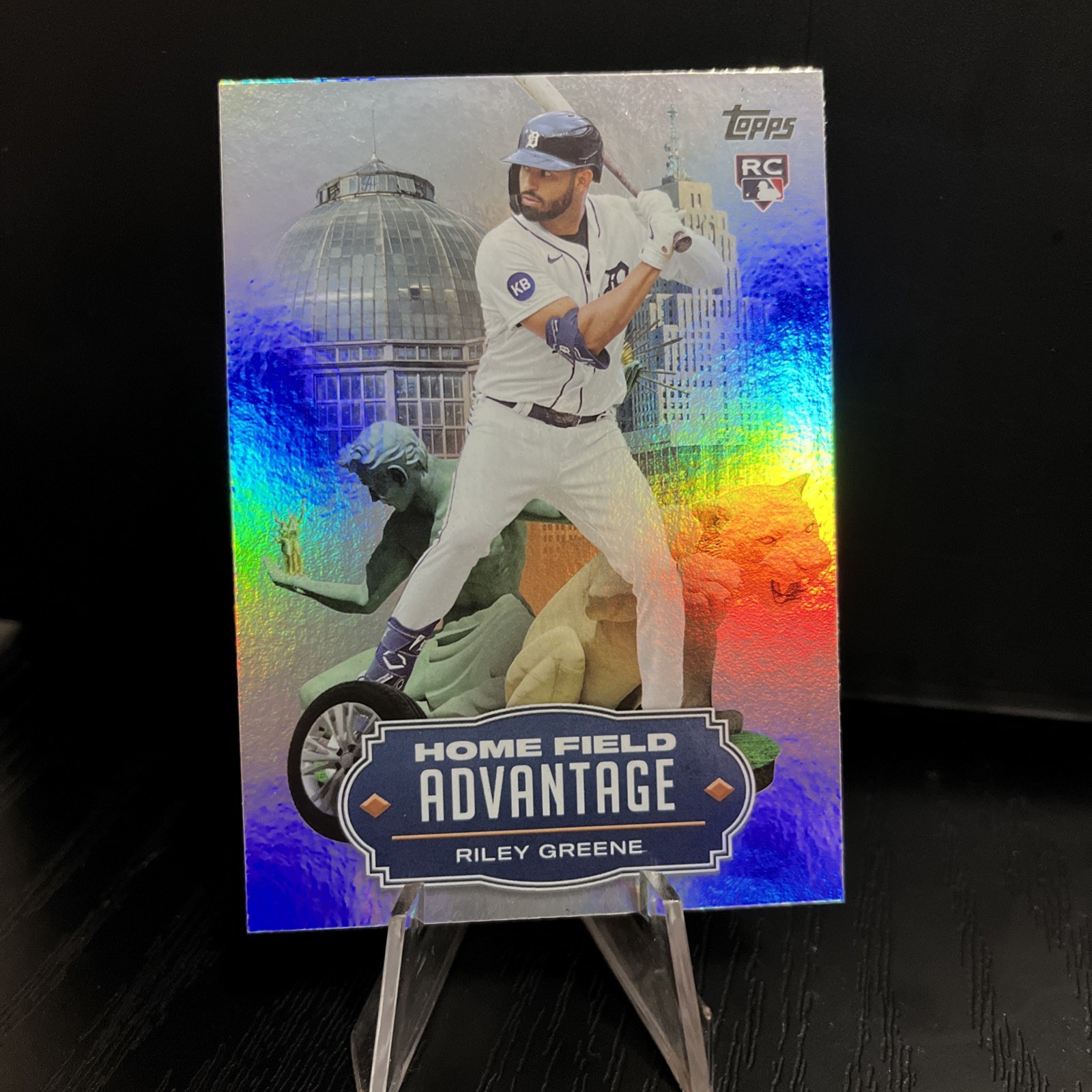 2023 Topps Riley Greene Home Field Advantage RC Rookie #HA-12 Tigers