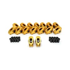 Comp Cams Rocker Arm Kit 19043-16 Ultra-gold 38 1.6 Aluminum Roller For Sbf