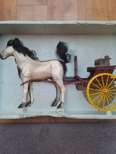 Sindy Vintage Sindy Gig and Horse In Original Green Box  