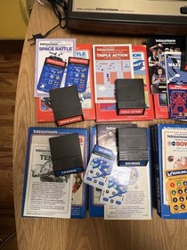 Mattel Intellivision 2609 USA Console Lot New Capacitors Tested Working Lot 1979