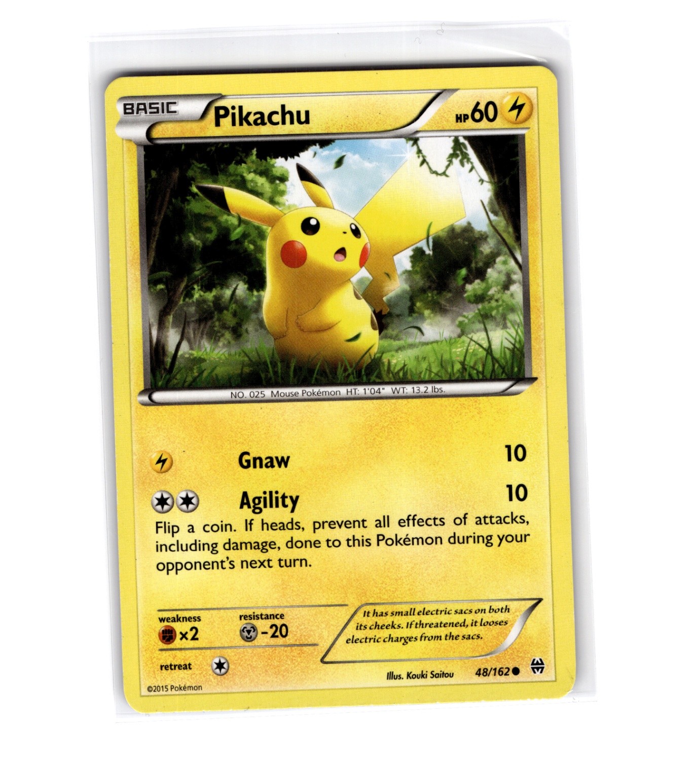 Pikachu (Common) XY - BREAKthrough 48/162 NM