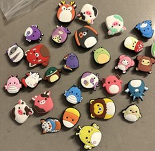 Set Of 30 Squishmallow  Crocs Shoe Charms Cute New