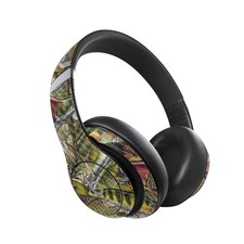 MightySkins Carbon Fiber Skin Compatible with Beats Studio Pro - Fish Puzzle  P