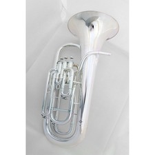 Allora AEP450 Vienna 4Valve Euphonium Silver 197881180317 OB