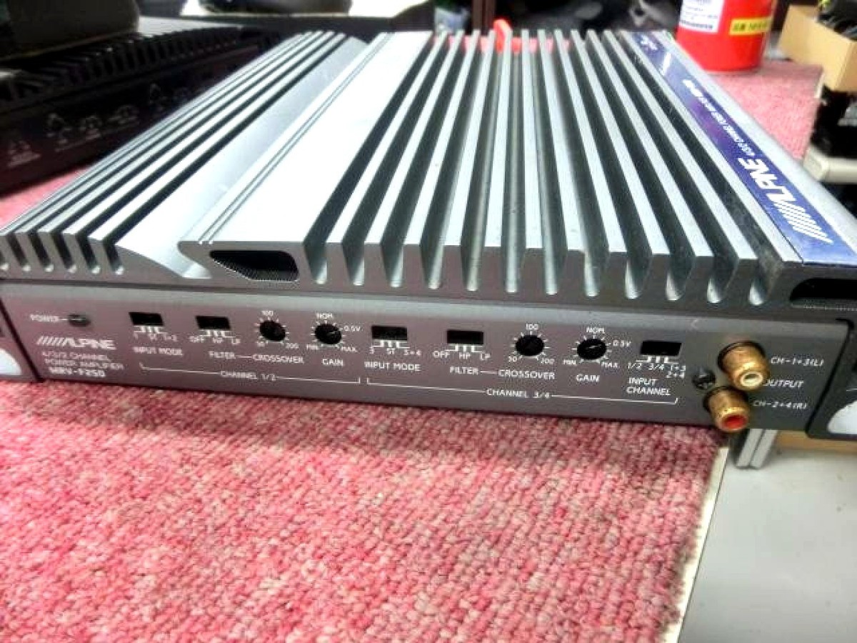 Alpine V12 Four Channel Power Amplifier - Mrv-f250 for sale online