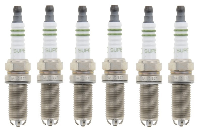 Porsche Cayman 2009-2016 Bosch Spark Plugs FGR5NQE04 - 6 pcs - FREE SHIP