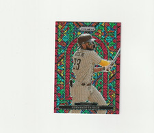 2022 Panini Prizm - Stained Glass Fernando Tatís Jr. #SG-1 Red Mojo Prizm /149
