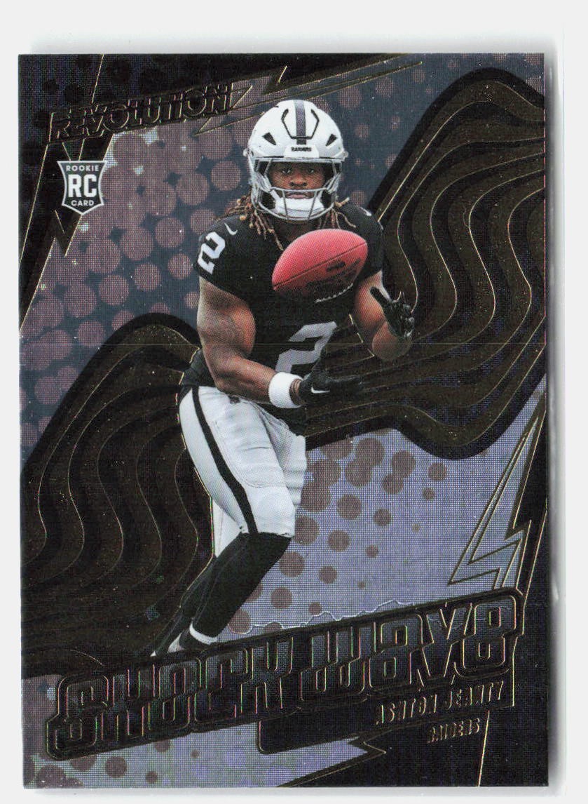 2025 Panini Revolution #11 Ashton Jeanty Shock Wave