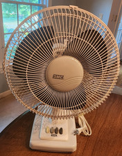 Vintage SCM 3 Speed 12 Inch Fan Works -  bought New in late 1980's/early 1990's
