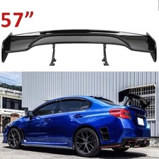 Glossy Black 57 Rear Spoiler Wing Truck Style For Subaru Impreza Wrx Sti Brz