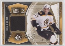 2009 SP Game Used Edition Authentic Fabrics Gold 37/100 Milan Lucic #AF-ML 1d77