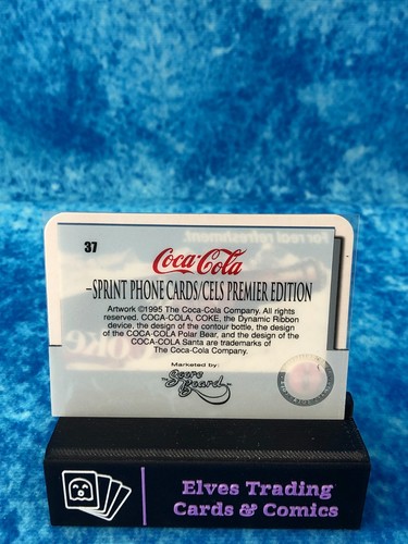 Coca-Cola Sprint Phone Cards/Cels Premier Edition SINGLE Non-Sport Trading Card - Picture 70 of 96