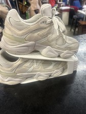 New Balance 9060 Beige, And White Athletic Size 6 Tennis