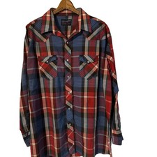 Vintage Wrangler Snap Pearl Button Shirt