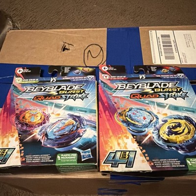 Beyblade Burst QuadStrike Komet Helios/ Tidal Pandora Epic & divine xcalius 