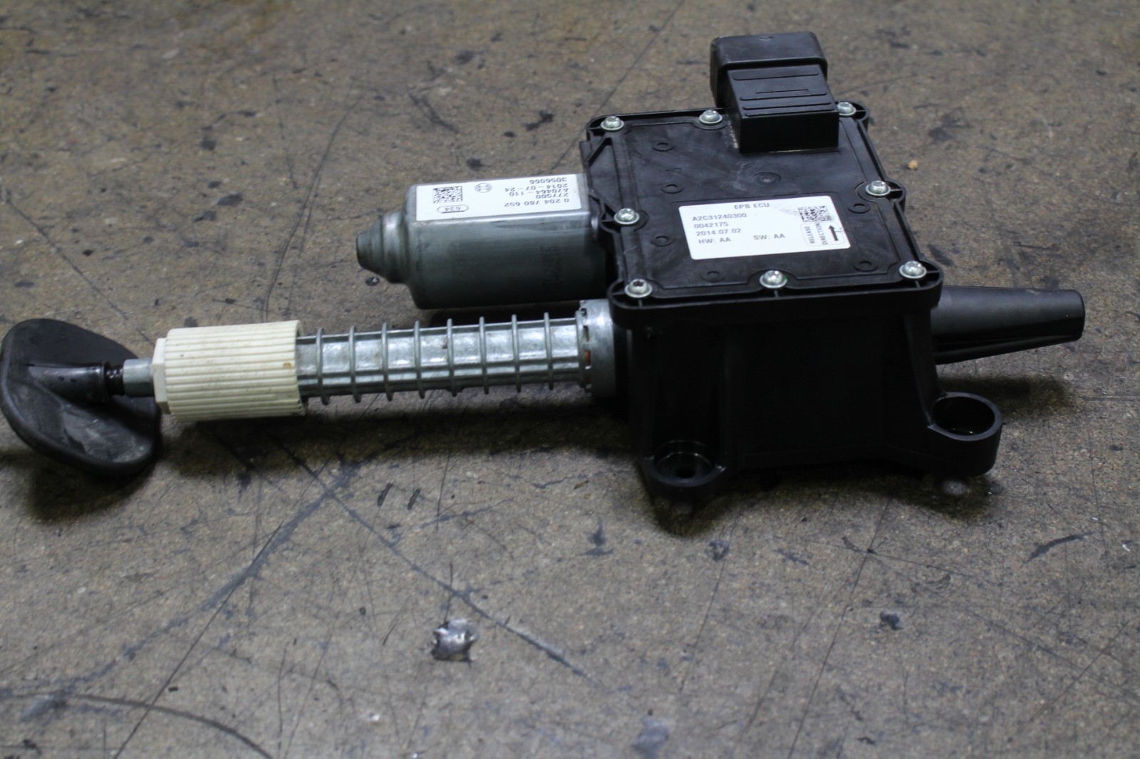 Ferrari California T, E-Brake Actuator, Dmg, Used, P/N 277500