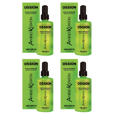 4X Morfose OSSION Amino Keratin Hair Care Oil 100 ml Argan Haaröl Haarpflege