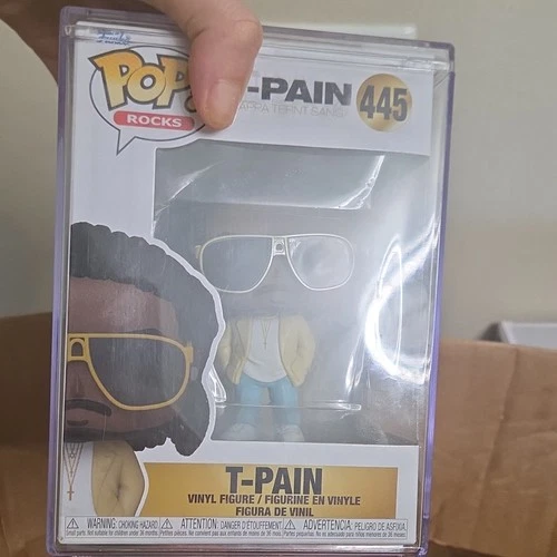Funko Pop! Rocks T-Pain Vinyl Figure #445 With Protector