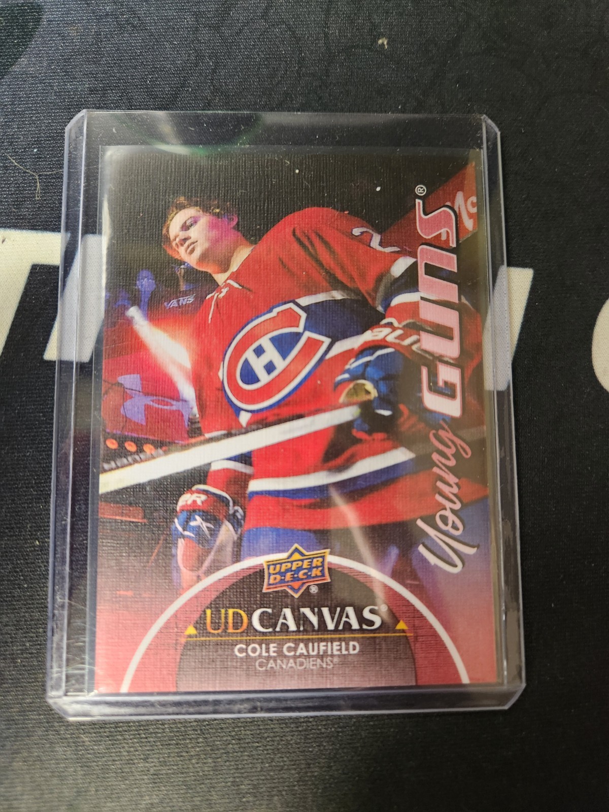 2021-22 Upper Deck Series 2 UD Canvas Young Guns Cole Caufield #C211 Rookie RC