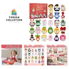 Advent Calendar 2025, 24 Days Positive Crochet Animals Christmas Countdown Ca...