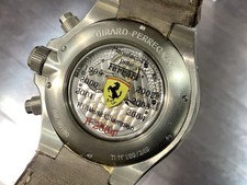 GIRARD-PERREGAUX Laureato EVO3 Ferrari F2004 Titanium Chronograph 80180 Full Set 10