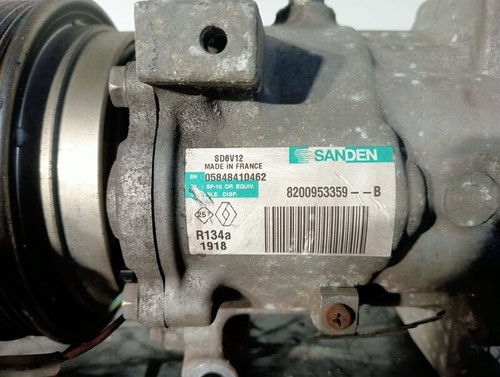 8200953359 klimakompressor RENAULT CLIO III AUTHENTIQUE 2007 101407