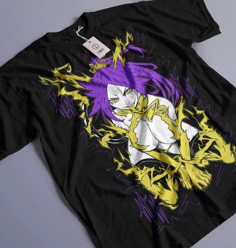 Anime Bleach Yoruichi Shihouin Waifu T Shirt Size S - 5XL Gift For Friends