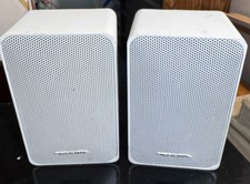 Realistic Minimus 77 Speakers Bookshelf White Pair Vintage Tested