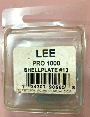 Lee Pro 1000 Shell Plate - #13 For .45 Auto Rim and Similar Cases 90665