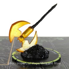 Venom - VENOM'S AXE #039 HeroClix super rare equipment miniature w/card #39