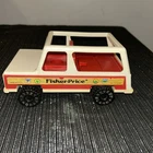 Vintage 1979 Fisher Price Little People Station Wagon Jeep 992 Retro Camping